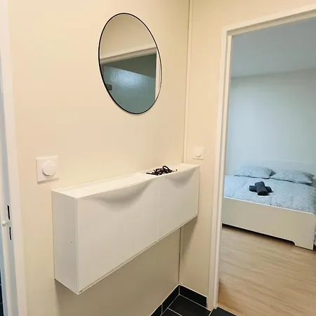 Bel Entier 2 Pers Parking Prive Balcon * Metz